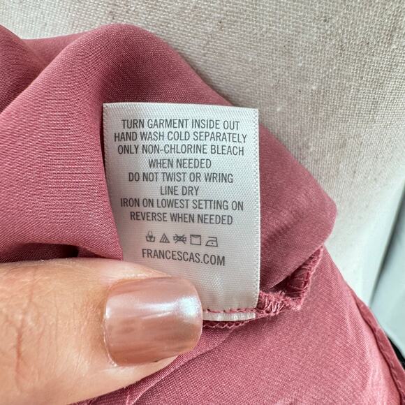 Y2K‎ Babydoll Dress Size S Pink Croquette Preppy Romantic Scoop Neck Midi Soft - Picture 9 of 13